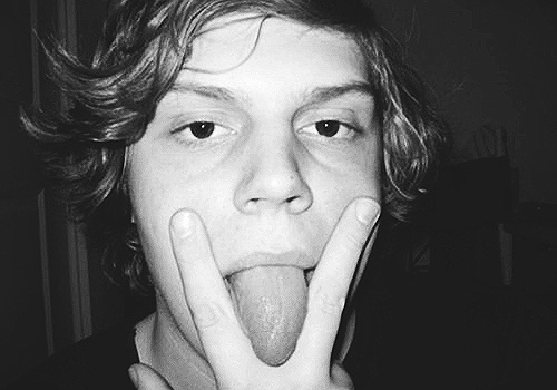 Evan Peters Black White, Black, Evan Peters, Black And White, White