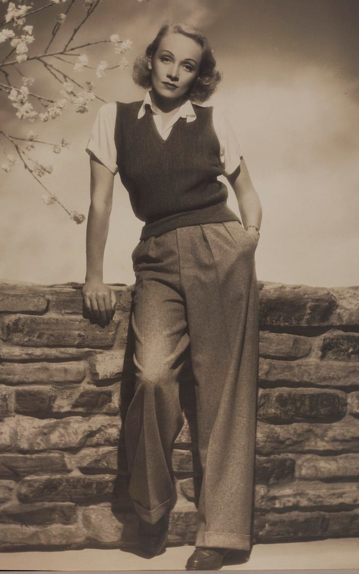 40s Fashion, 40s Mode, 1940’s Fashion, Mode Retro, Stil Vintage, 30s Fashion, Look Retro, Marlene Dietrich, Vintage Mode