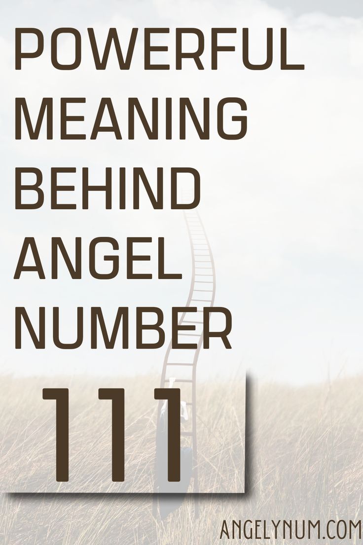 the words powerful meaning behind an angel number 11 on a background of tall grass and blue sky