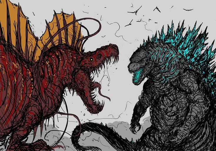 Mas Aldo 🇯🇵 on Instagram: “Godzilla Meets Titanosaurus • Rules of the Monsters ~ By : Carapace 777 on Twitter ~ • #titanosaurus #godzilla #Kaiju #tohomonsters…” Tumblr, Godzilla Kaiju, Godzilla Franchise, Big Lizard, Godzilla Funny, Godzilla Comics, Drawing Superheroes, Godzilla 2014, All Godzilla Monsters