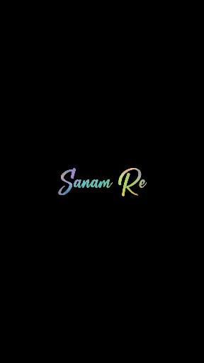 the sunam re logo on a black background