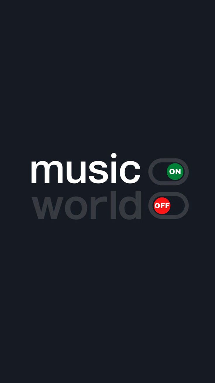 the music world logo is shown on a black background