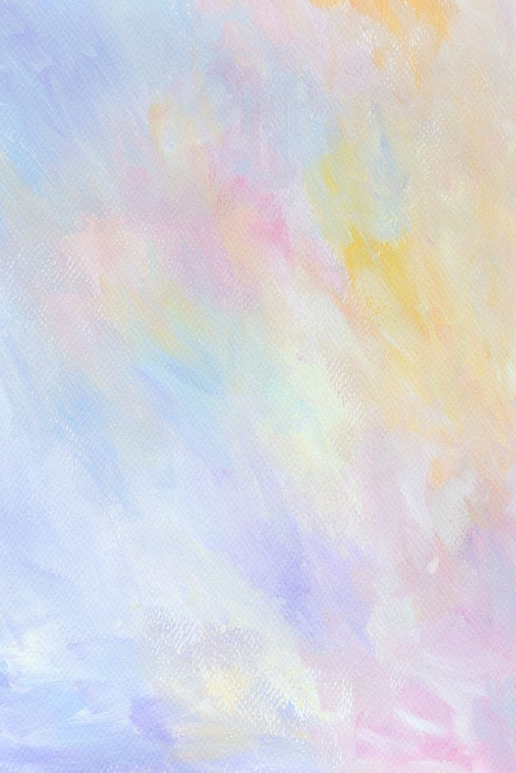 an abstract painting with pastel colors in the sky