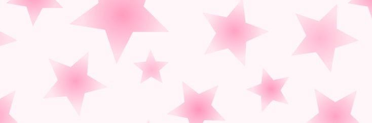 pink stars on a white background