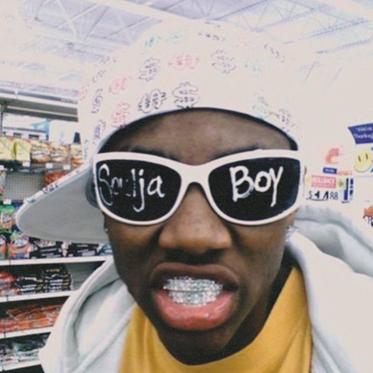 a person wearing sunglasses and a hat in a store