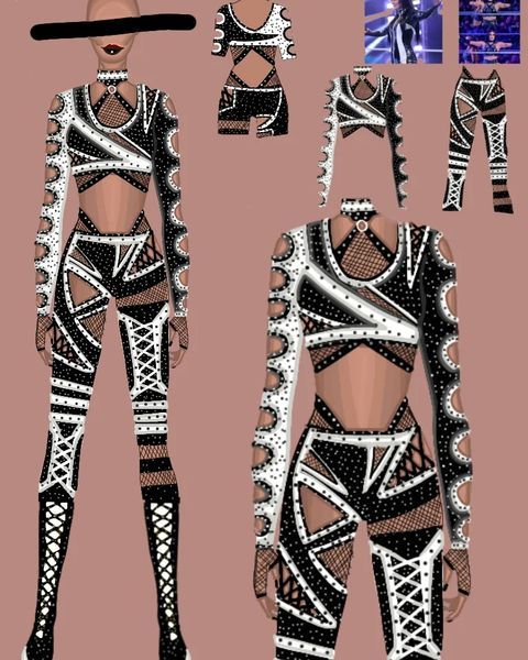 massimo bianco (@massimobdesigns) • Instagram photos and videos Majorette Dance Uniforms, Artist Outfits, Wrestling Clothes, Wrestling Outfits, Wwe Outfits, Dance Uniforms, Wrestling Gear, Clothing Design Sketches, Wwe Womens