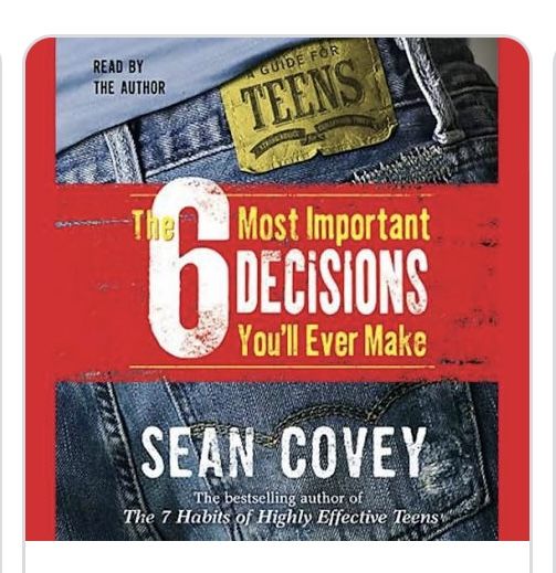 the six most important decision you'll ever make by jean covey audio book