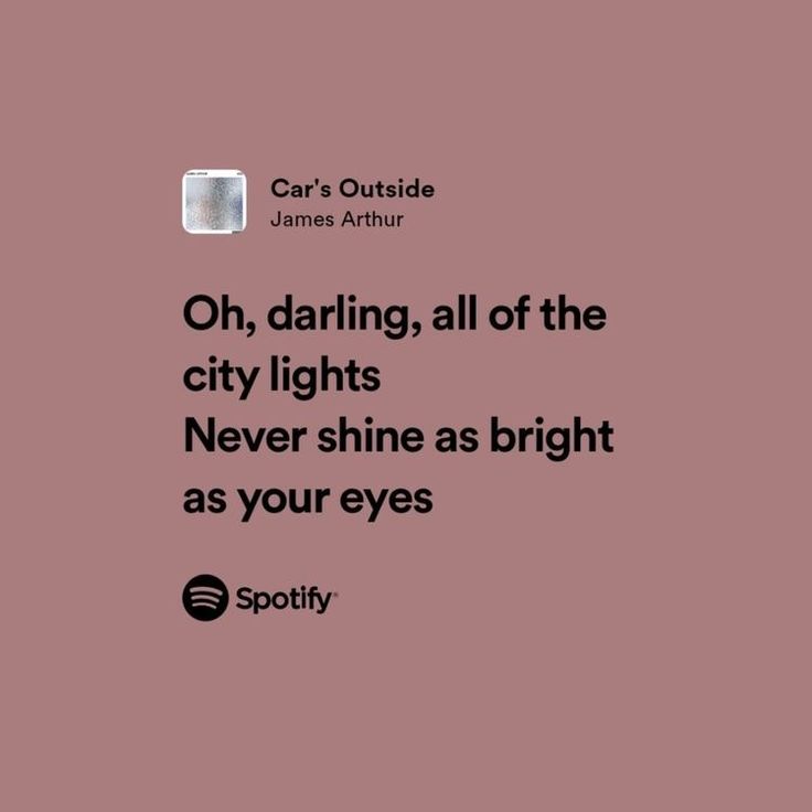 a pink background with the words,'oh, daring all of the city lights never shine as bright as your eyes '
