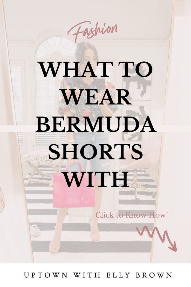 The return of Bermuda shorts is here! Uptown with Elly Brown shows you how to style bermuda shorts. Look through these cute and trendy bermuda short outfit ideas- like how to wear them casually, how to dress up bermuda shorts, and how to pair them with a blazer or heels. Follow Uptown With Elly Brown for more summer outfit ideas! Black Bermuda Shorts Outfit, Bermuda Shorts Outfit Women, Bermuda Shorts Outfit Summer, Denim Bermuda Shorts Outfit, Beige Shorts Outfit, How To Wear Bermuda Shorts, How To Style Bermuda Shorts, Style Bermuda Shorts, Bermuda Shorts Outfit