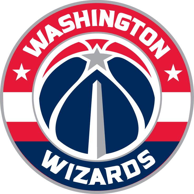 the washington wizards logo on a white background