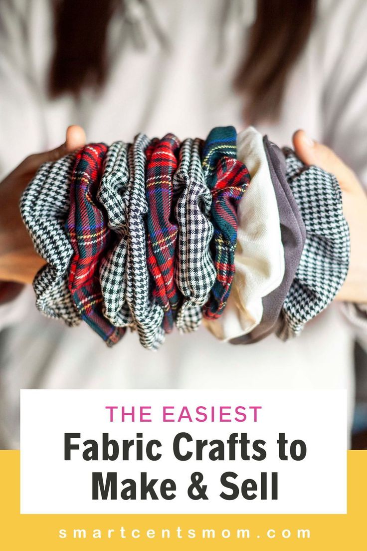 the easyest fabric crafts to make and sell