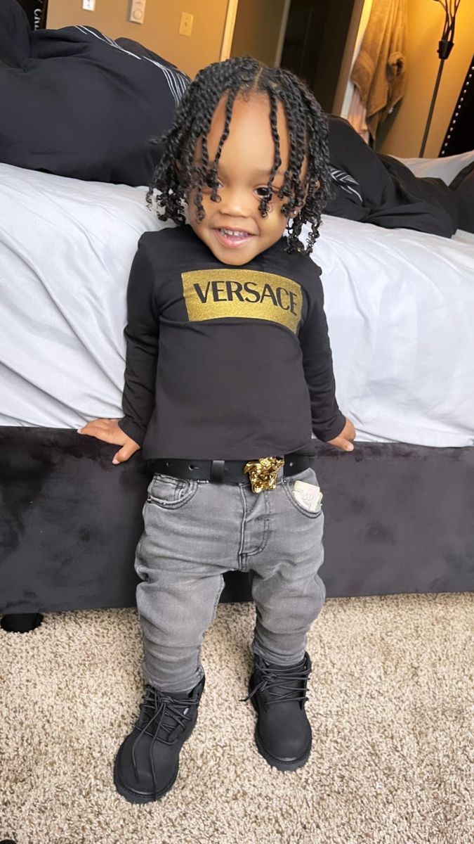 Mixed Baby Boy Hairstyles, Cute Black Kids Boys, Light Skin Baby Boy, Little Boy Outfits Black Boys, Baby Boy Drip, Black Baby Boy Outfits, Black Little Boy, Black Toddler Boy, Toddler Boy Fashion Swag