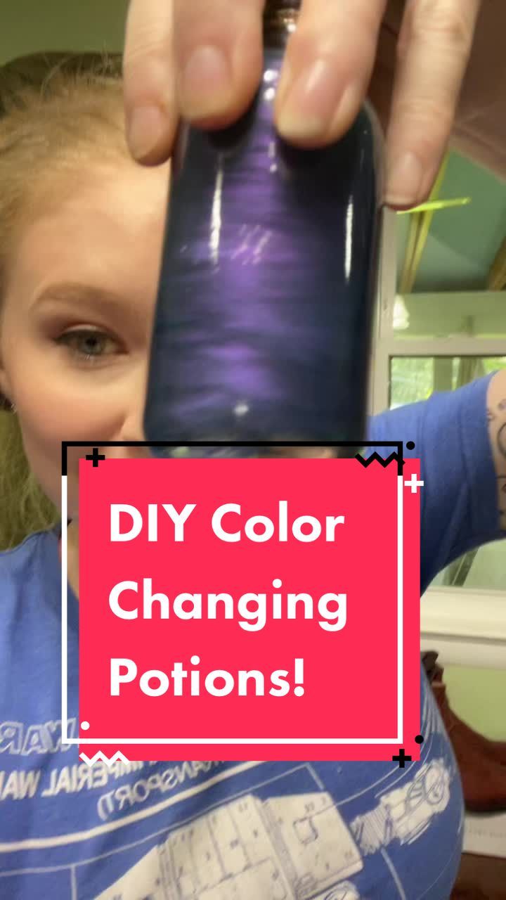 Magic Potion Sensory Bottle, How To Make Fake Potion Bottles, Shimmery Potion Diy, Diy Shimmer Potion Bottles, Potion Bottle Mixture, Diy Potions Recipes, Diy Glowing Potion Bottles, Diy Fairy Potion, Potion Holder Diy