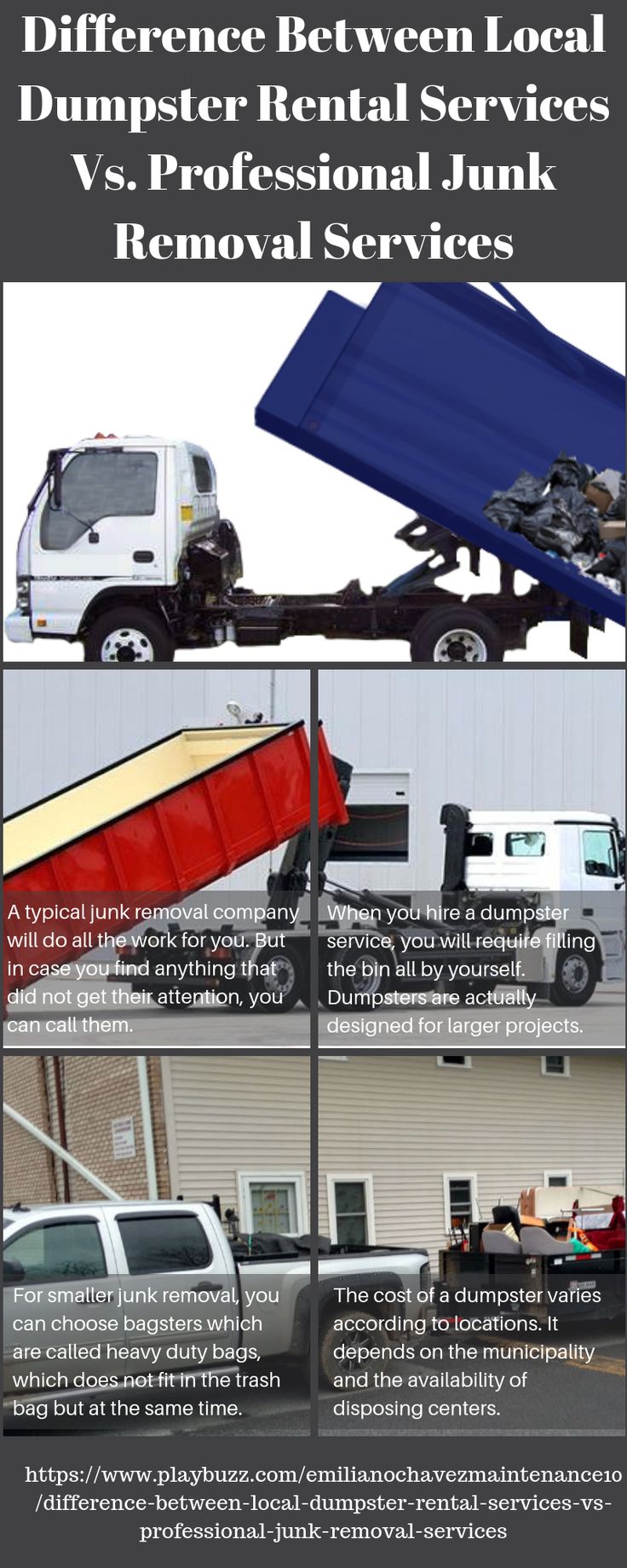 a brochure showing different types of trucks