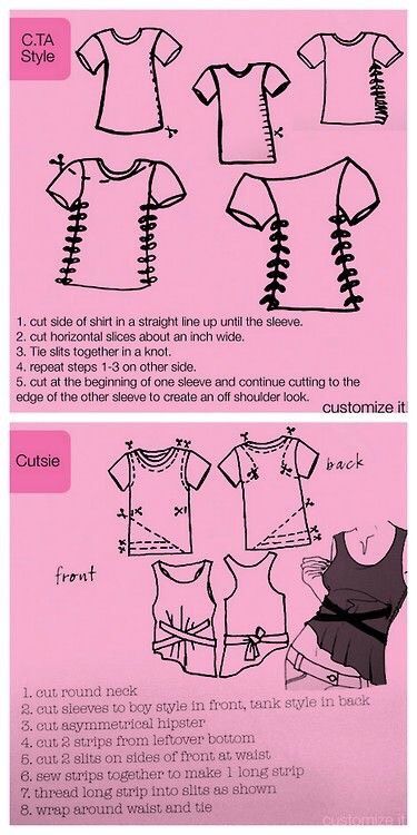 Diy Button Down Shirt Ideas, T Shirt Diy Refashion, Ways To Cut Shirts, Sew A Shirt, T Shirt Reconstruction, Cut Tshirt Diy, Groovy Tees, Diy Cut Shirts, Cut Up Shirts