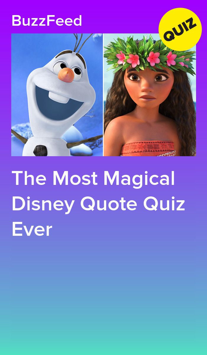 the most disney movie quiz ever