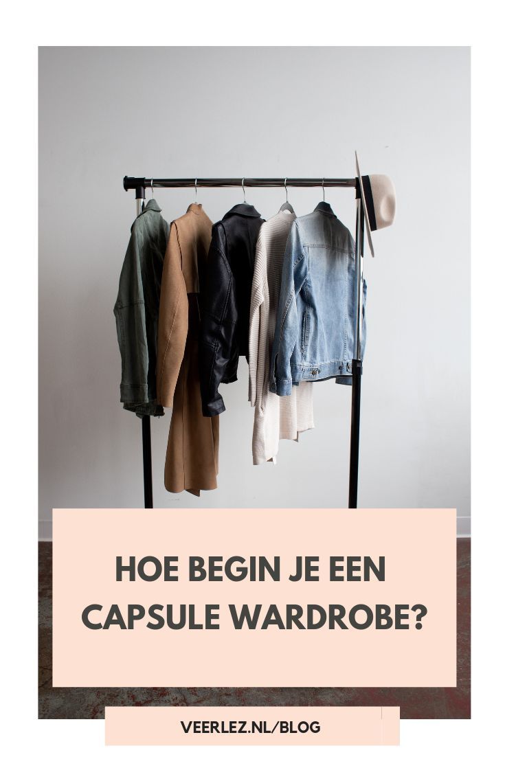 Waar begin je als je een capsule wardrobe wilt starten? Welke producten voeg je toe? Hoe filter je huidige producten? Hoe neem je afstand van producten? Hoeveel producten mag je houden? Hier lees je het stappenplan om je capsule wardrobe te starten! #capsulewardrobe #wardrobe #ontspullen #kleding #kledingcapsule Minimalist Lifestyle, Mode Tips, Quoi Porter, Green Choices, Clothes Rail, Fashion And Beauty Tips, Capsule Outfits, Sustainable Brand, Blog Tips