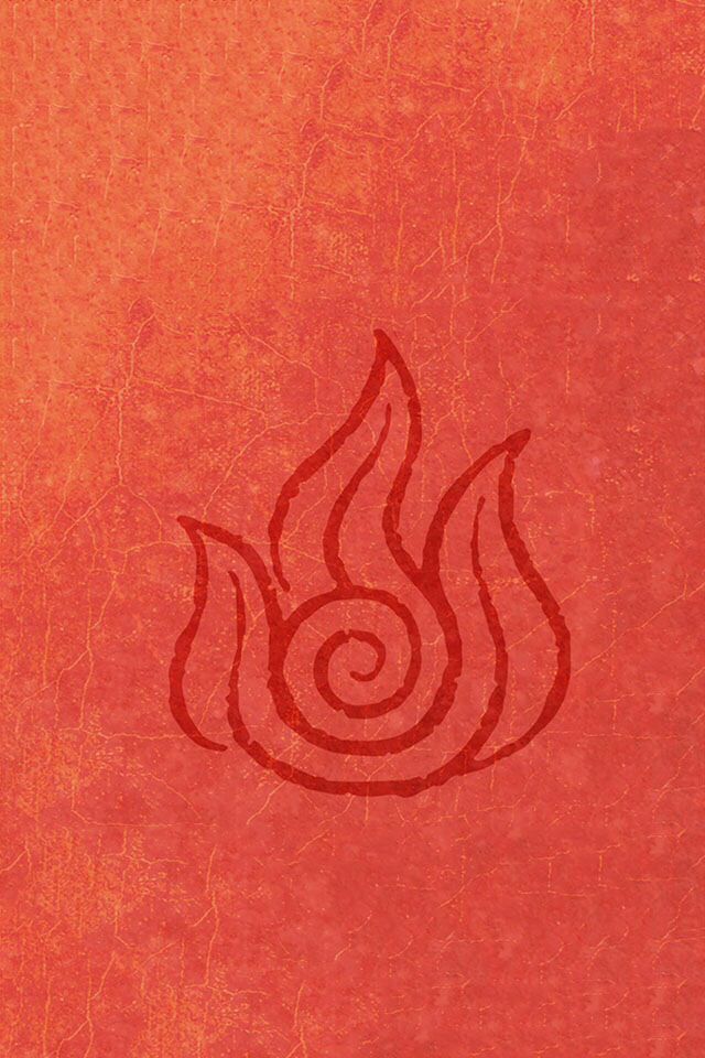 a red book with a fire symbol on it's cover and an orange background