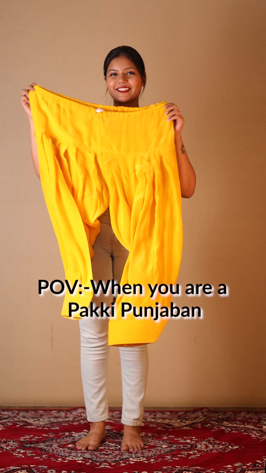This contains an image of: Flaunt Your Desi Style: Rock the Punjabi Patiala Salwar Suit