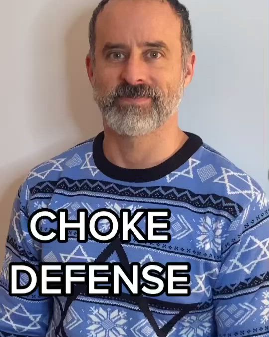 This contains: Choke defense