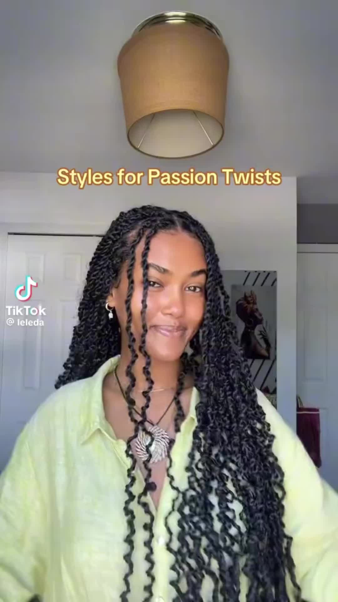 This contains an image of: Trending ways to style your hair