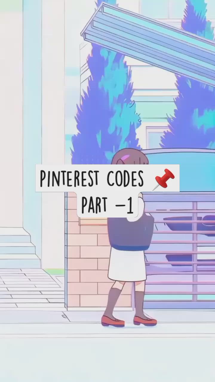 This may contain: a person standing in front of a building with the words pinterest code part 1