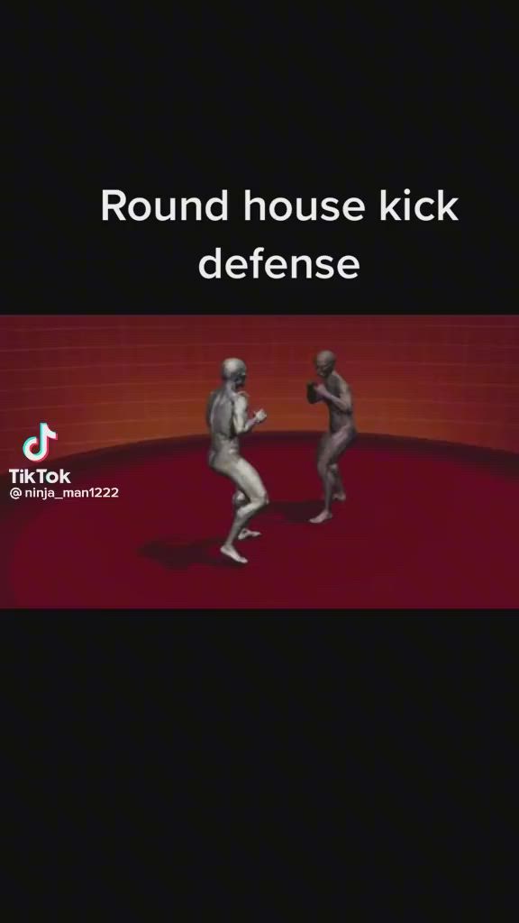 This may contain: the cover for round house kick defense