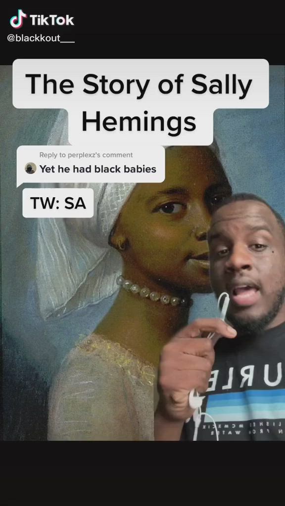 This may contain: the story of salty hemings by tw sa