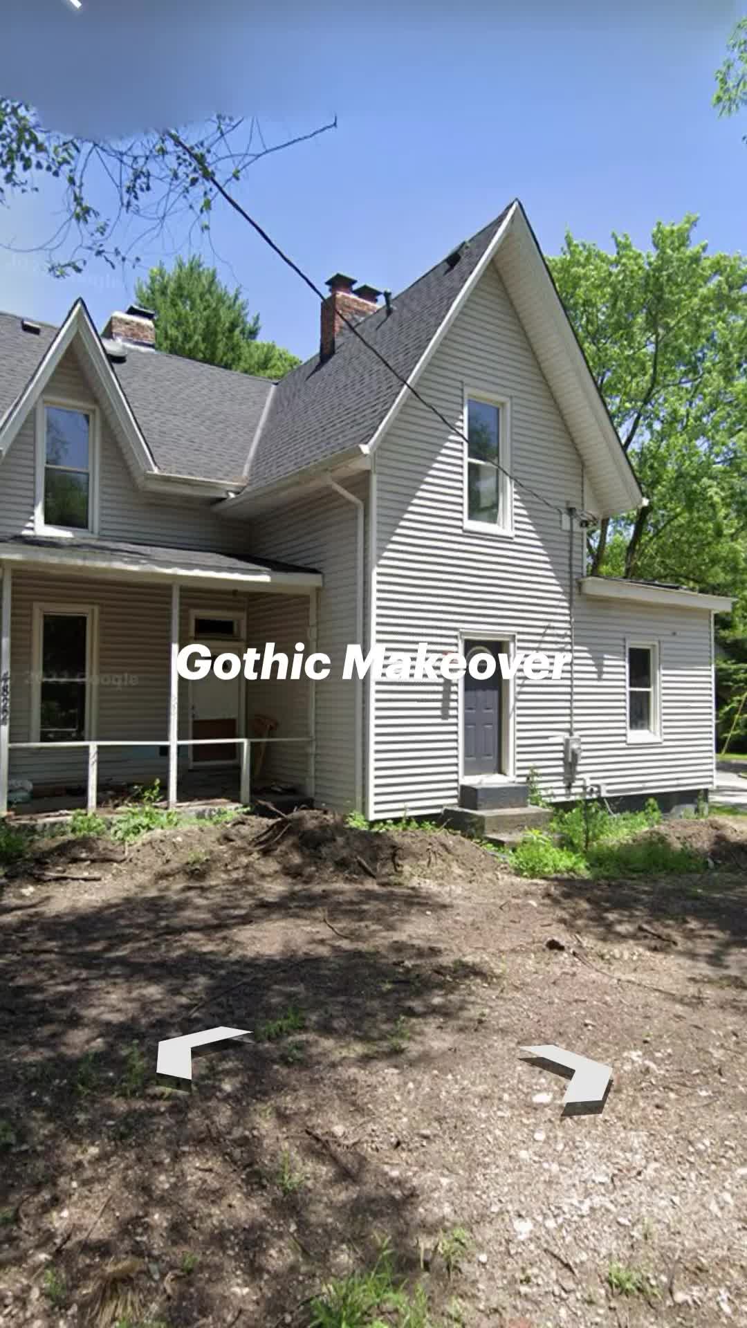 This contains an image of: Gothic Makeover