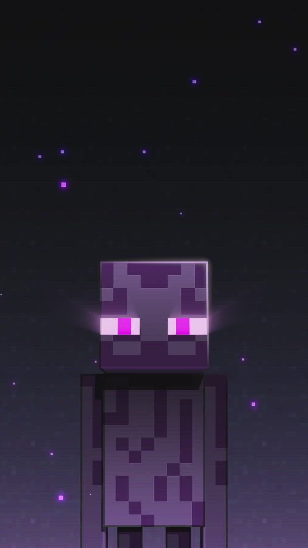 This may contain: an image of a pixel character in the dark