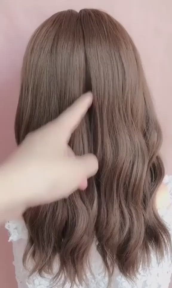 This contains an image of: Easy Hair Tutorial 🦋