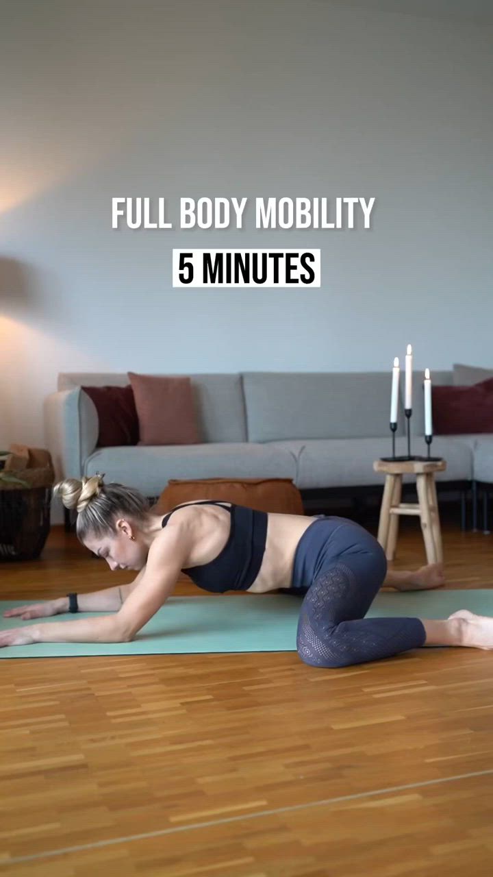 This contains: Unlock Your Mobility & Flexibility In 5 Minutes!