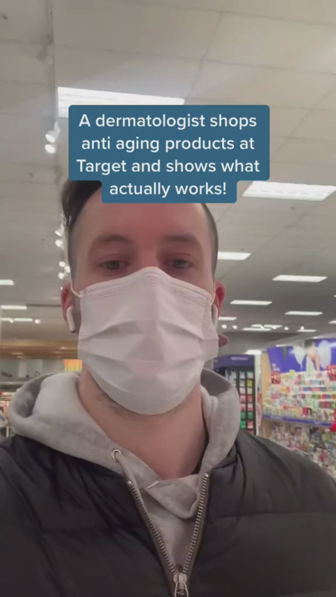 This contains an image of: Dermatologist shops anti-aging products at Target that actually work!