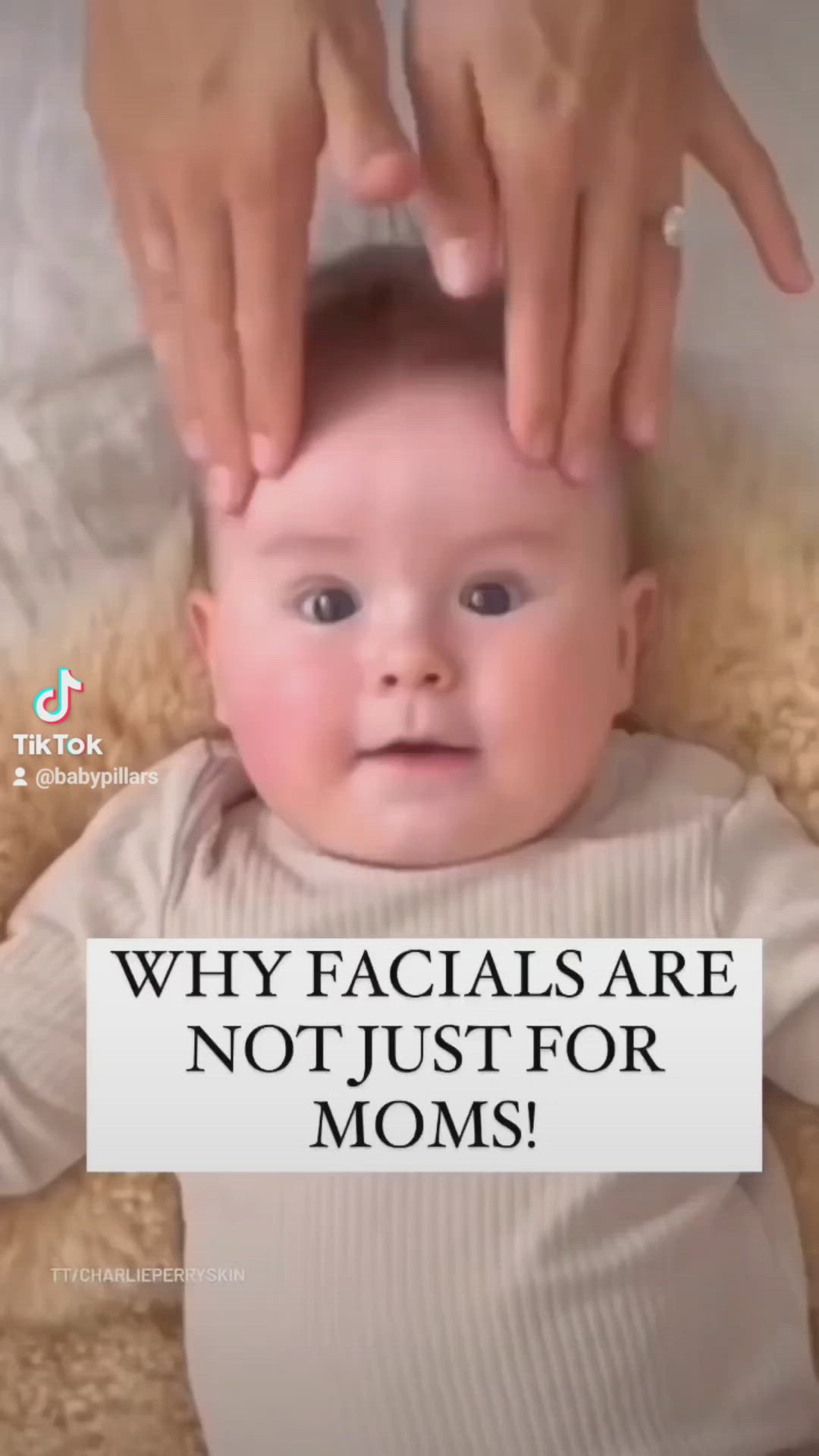 This contains an image of: Why facials are not just for moms