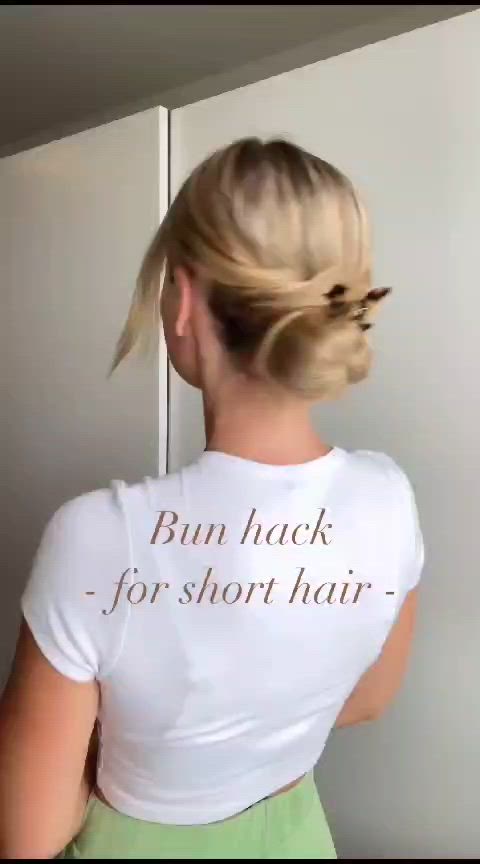 This contains an image of: Quick Short Hair Hacks for Effortless Styling. Dark cherry red hair burgundy