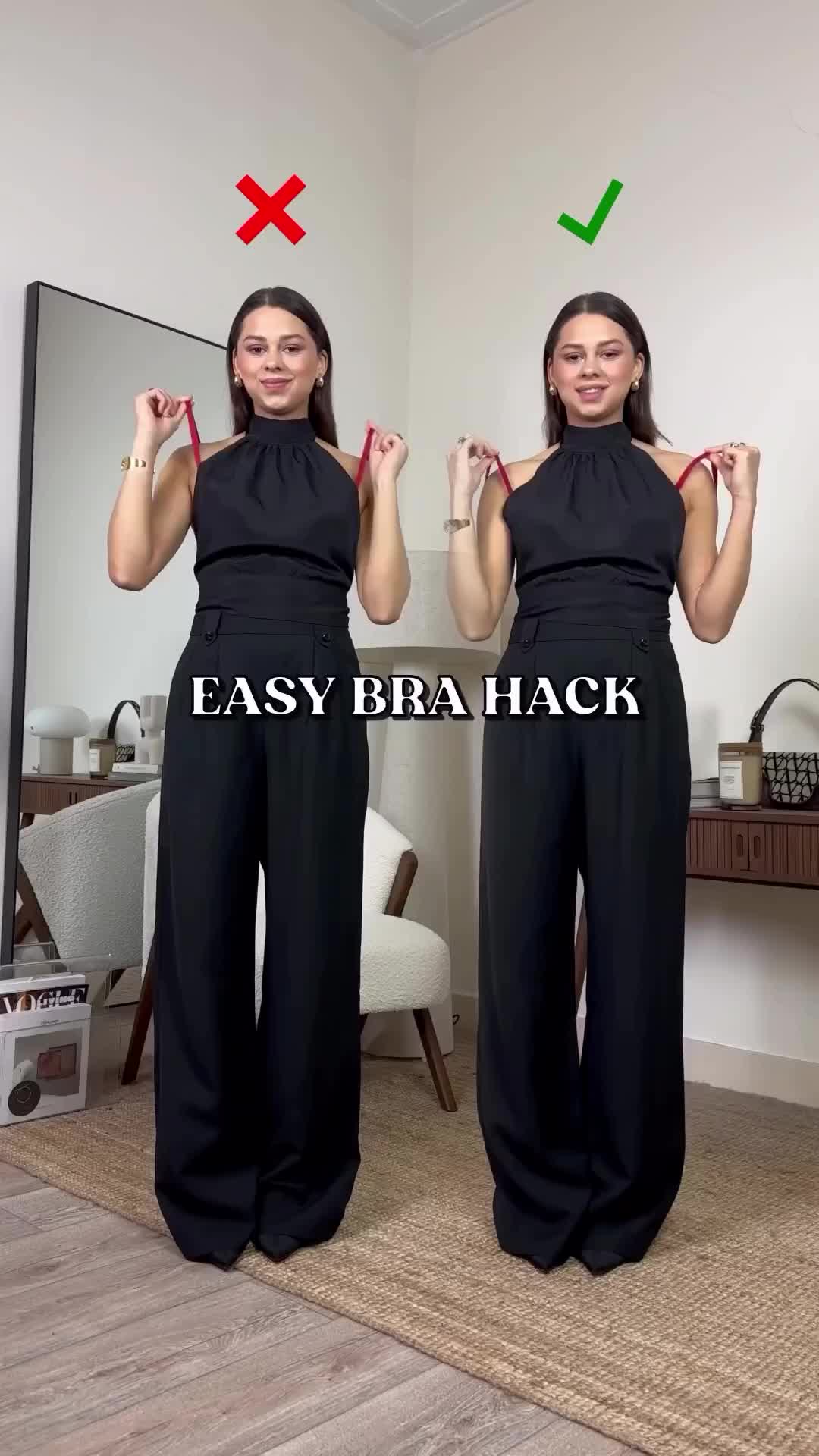 HACK FOR (HALTER) TOPS   What do you think