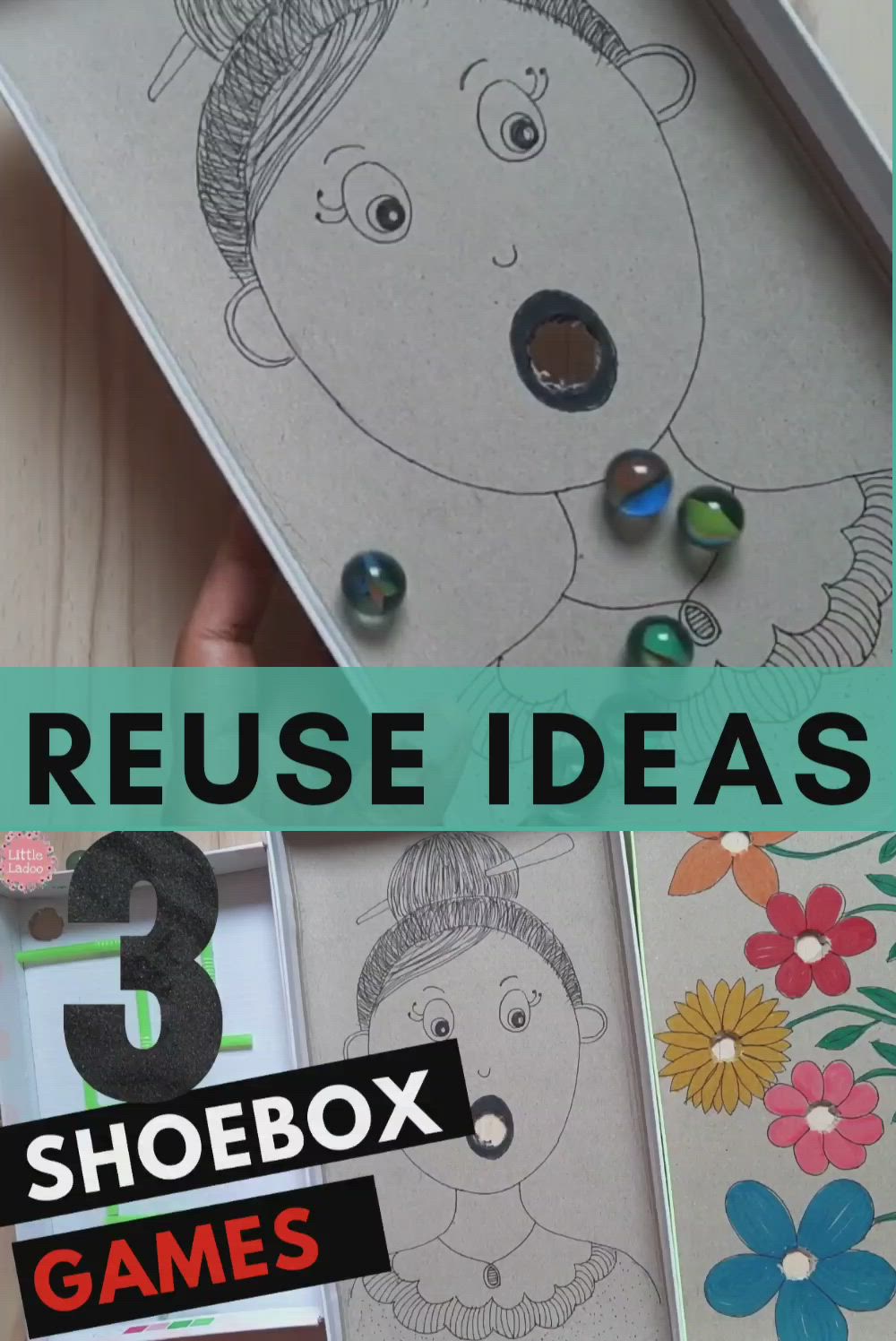 This may contain: these reuse ideas are great for kids to use in their art projects and crafts