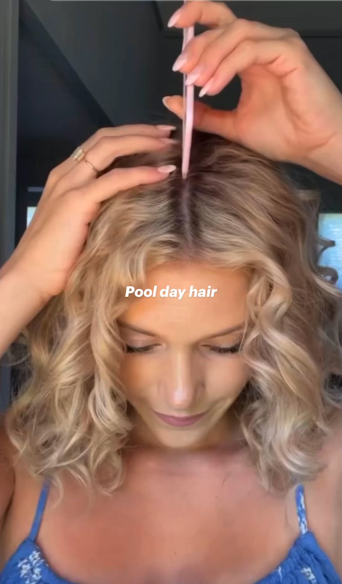 #swimming #hair #tiktok not mine btw