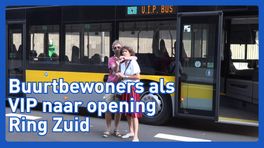 Buurtbewoners als VIP te gast bij opening