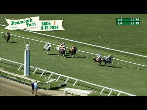 video thumbnail for MONMOUTH PARK 5-19-24 RACE 7