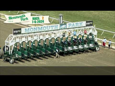 video thumbnail for MONMOUTH PARK 7-6-24 RACE 2