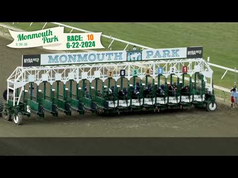 video thumbnail for MONMOUTH PARK 6-22-24 RACE 10