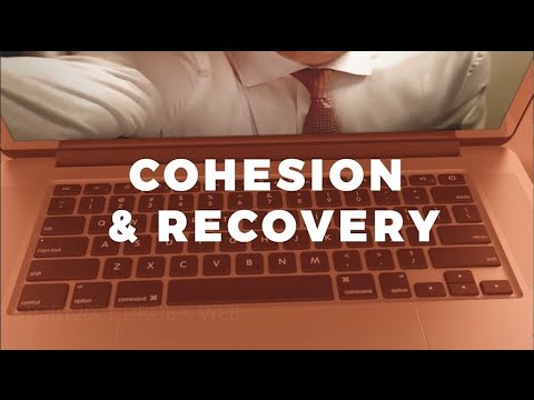 Cohesion & Recovery to improve citizens daily lives