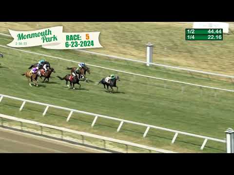 video thumbnail for MONMOUTH PARK 6-23-24 RACE 5