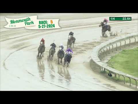 video thumbnail for MONMOUTH PARK 5 -7-24 RACE 5