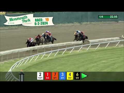 video thumbnail for MONMOUTH PARK 6-2-24 RACE 10