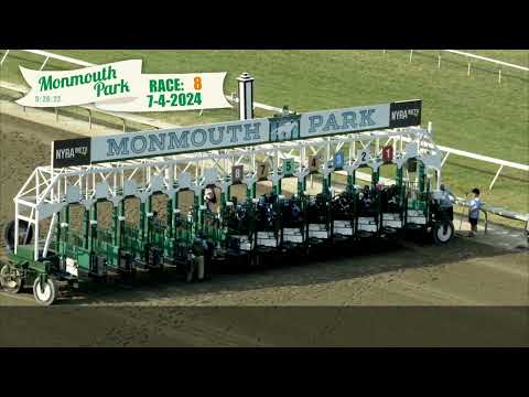 video thumbnail for MONMOUTH PARK 7-4-24 RACE 8