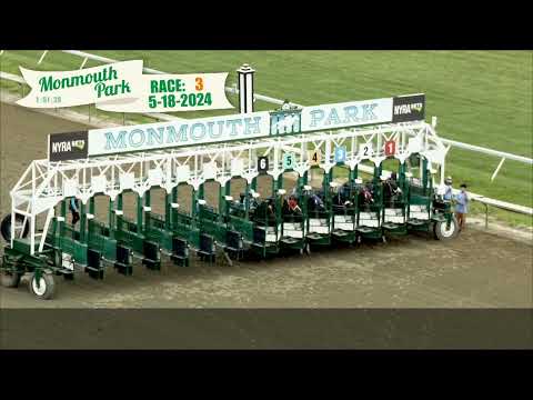 video thumbnail for MONMOUTH PARK 5-18-24 RACE 3