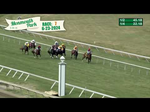 video thumbnail for MONMOUTH PARK 6-23-24 RACE 7