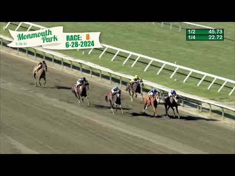 video thumbnail for MONMOUTH PARK 6-28-24 RACE 8